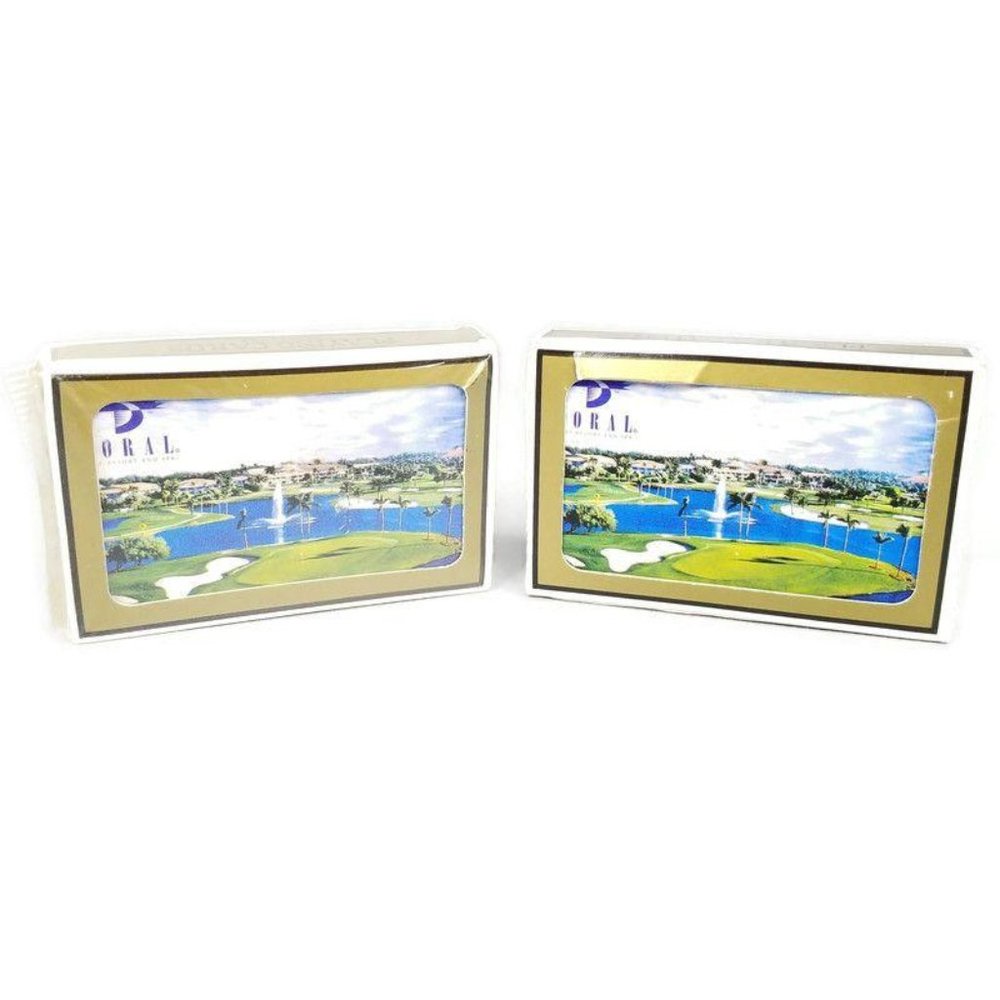 Vintage Gemaco Bridge Playing Cards 2 Decks Doral